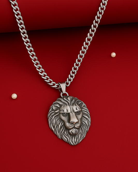 Majestic Lion Head Chain