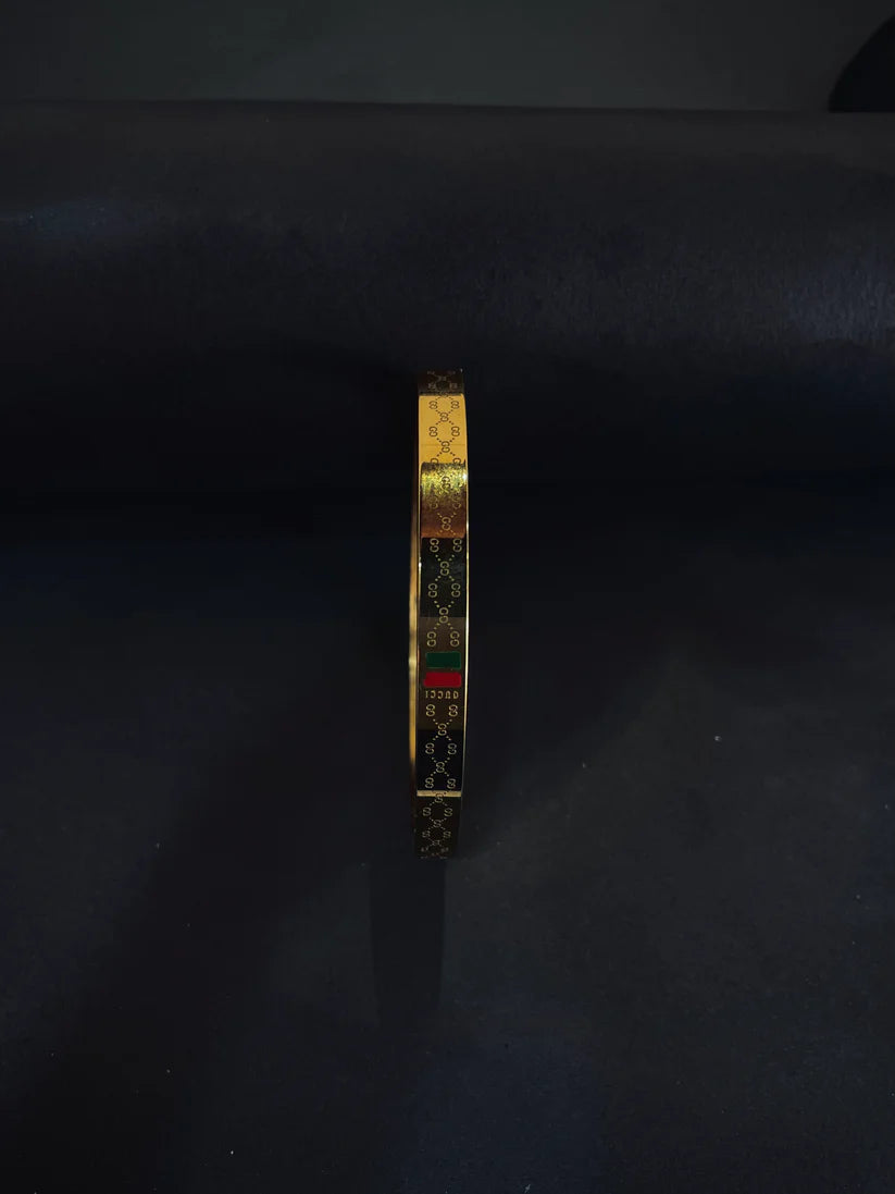 Gucci Gold-Tone Monogram Bracelet